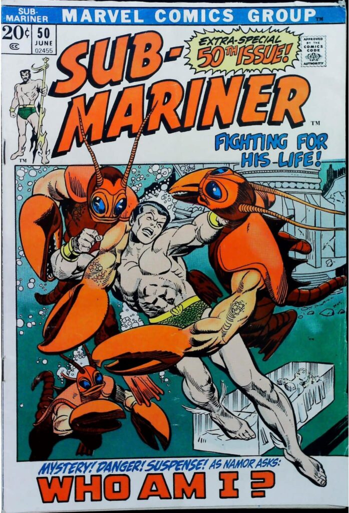 Sub-Mariner #50, vue de l'exemplaire