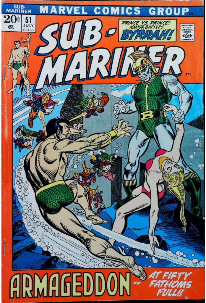 Sub-Mariner #51, vue de l'exemplaire