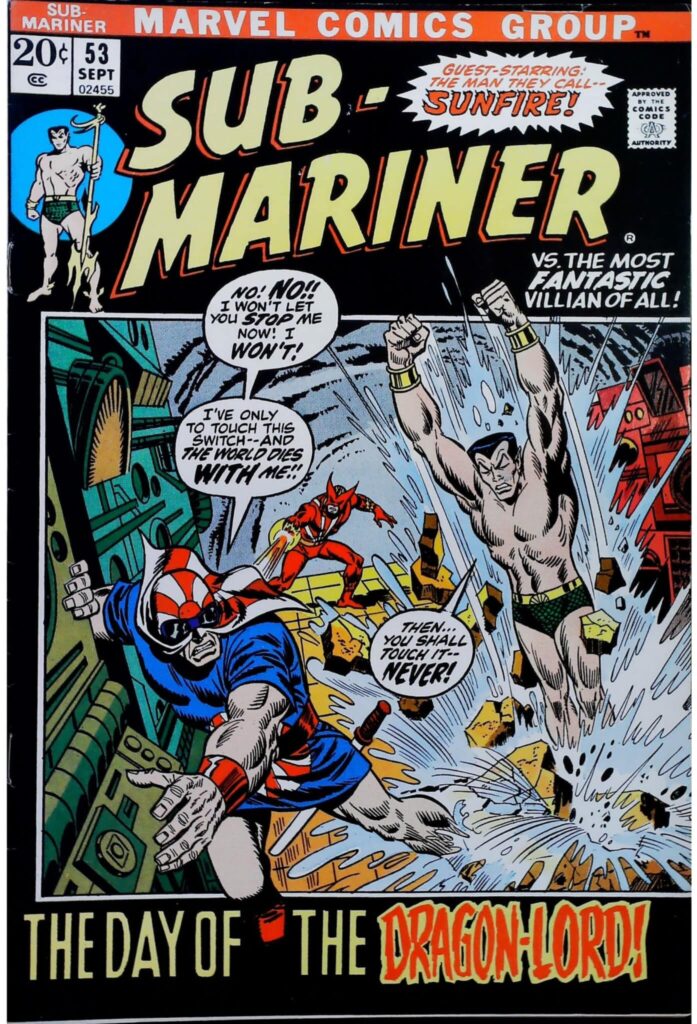 Sub-Mariner #53, vue de l'exemplaire