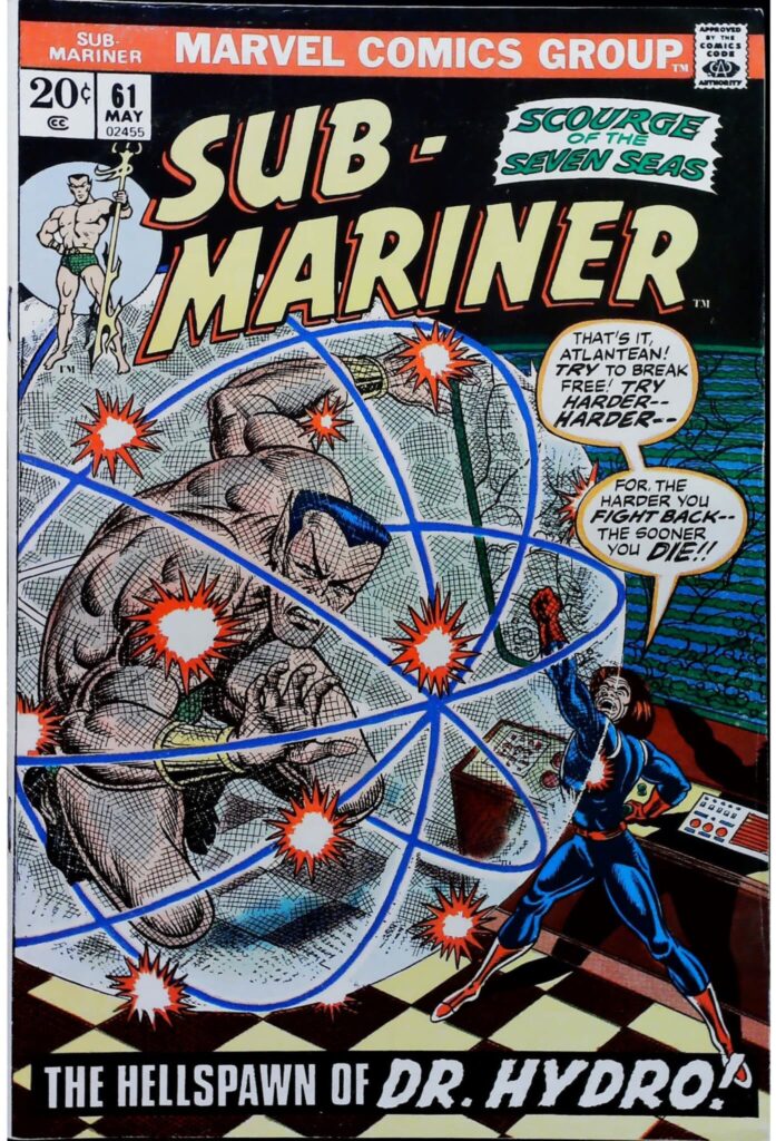 Sub-Mariner #61, vue de l'exemplaire