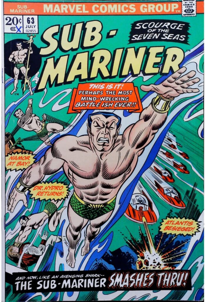 Sub-Mariner #63, vue de l'exemplaire