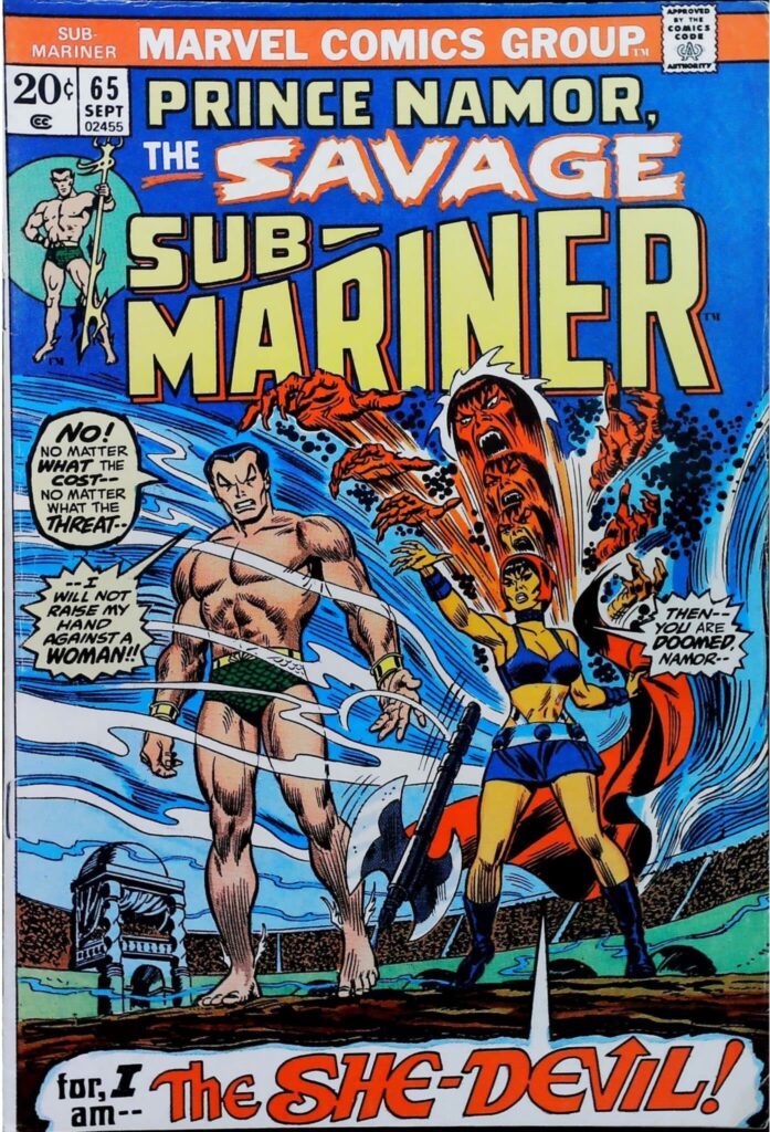 Sub-Mariner #65, vue de l'exemplaire