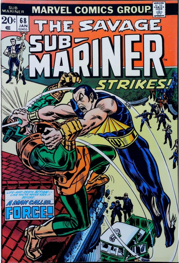 Sub-Mariner #68, vue de l'exemplaire