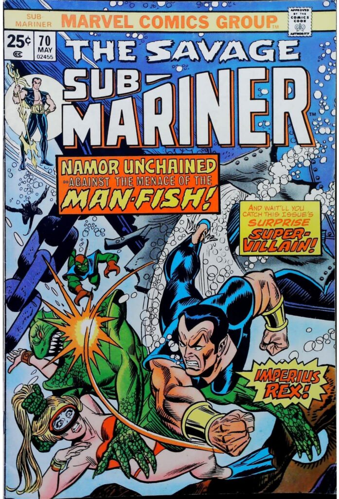Sub-Mariner #70, vue de l'exemplaire