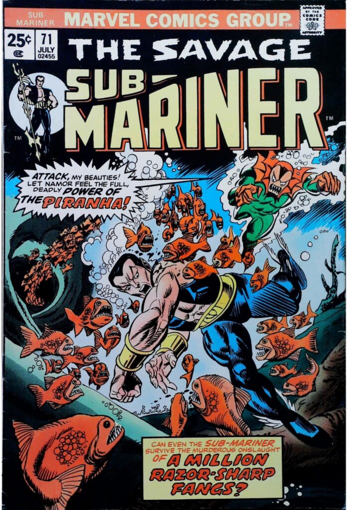 Sub-Mariner #71, vue de l'exemplaire