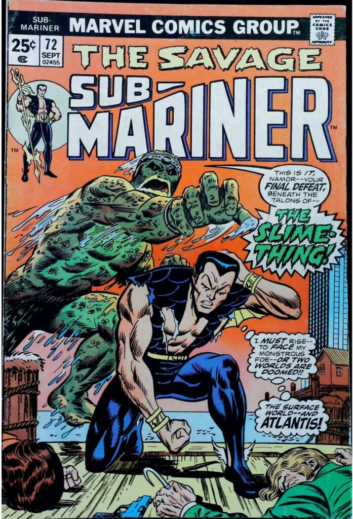 Sub-Mariner #72, exemplaire FN+ 6.5, recto