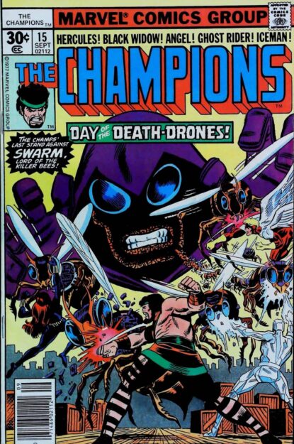 Couverture de CHAMPIONS (1975) #15 - par Gil Kane - lecubeacomics.com