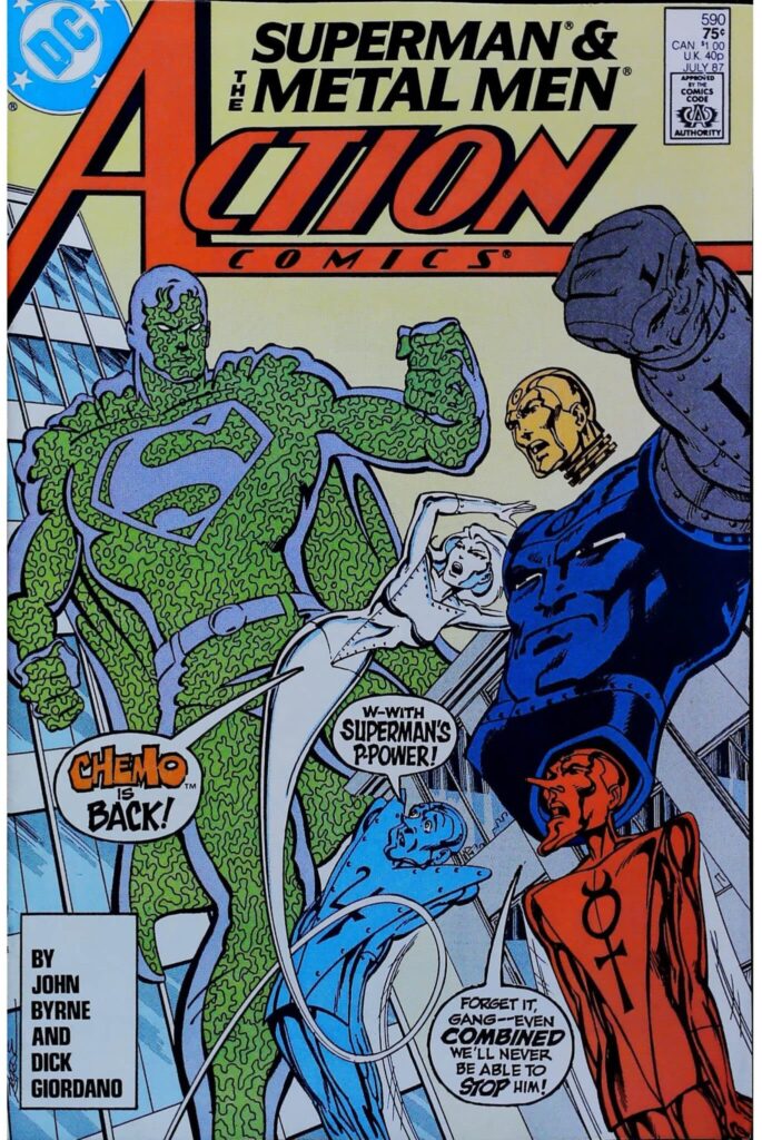 Action Comics #590, exemplaire VF 8.0, recto