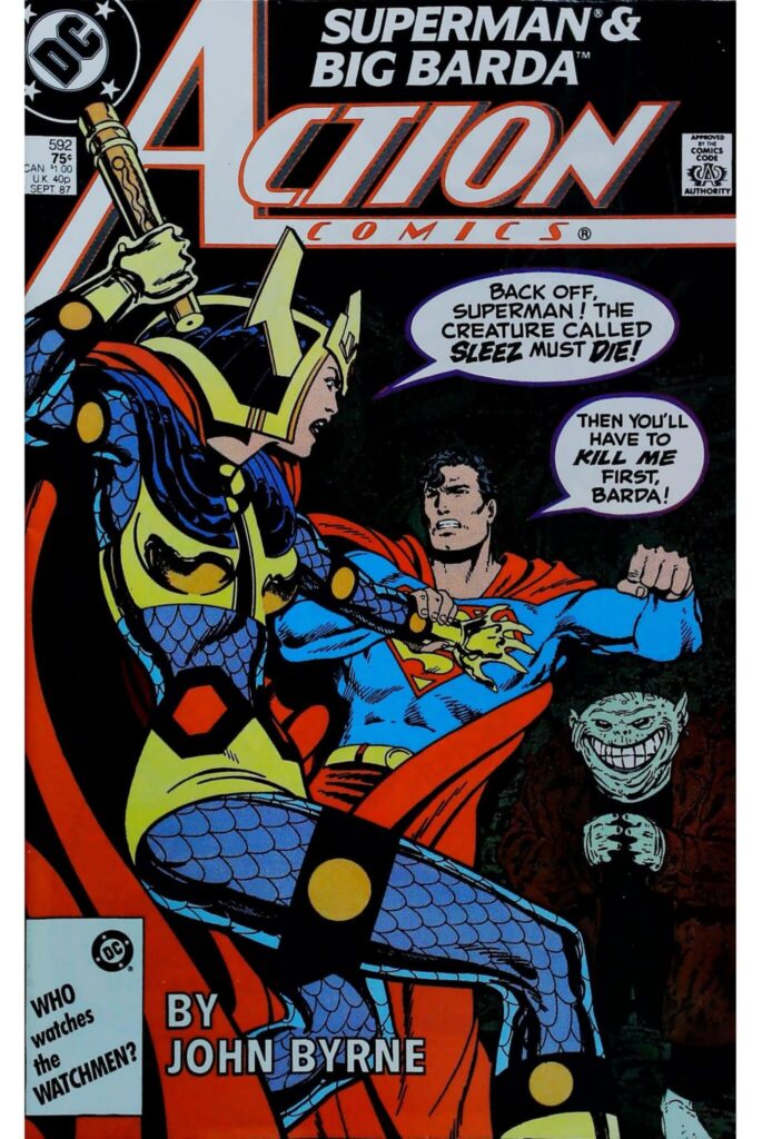 Action Comics #592, exemplaire VF 8.0, recto