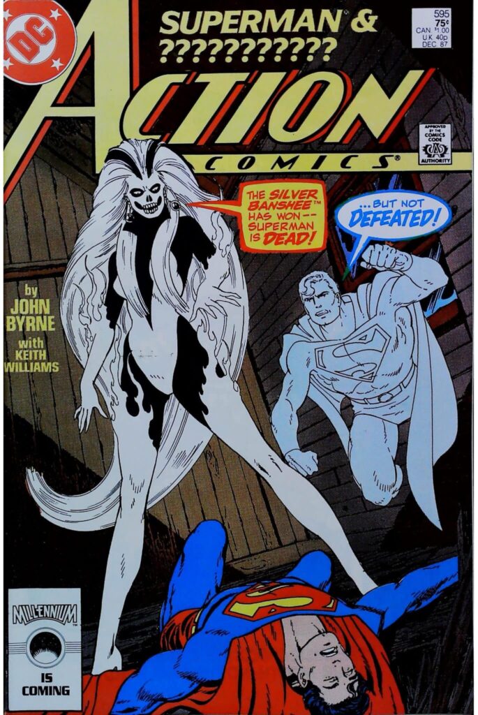 Action Comics #595, exemplaire VF 8.0, recto