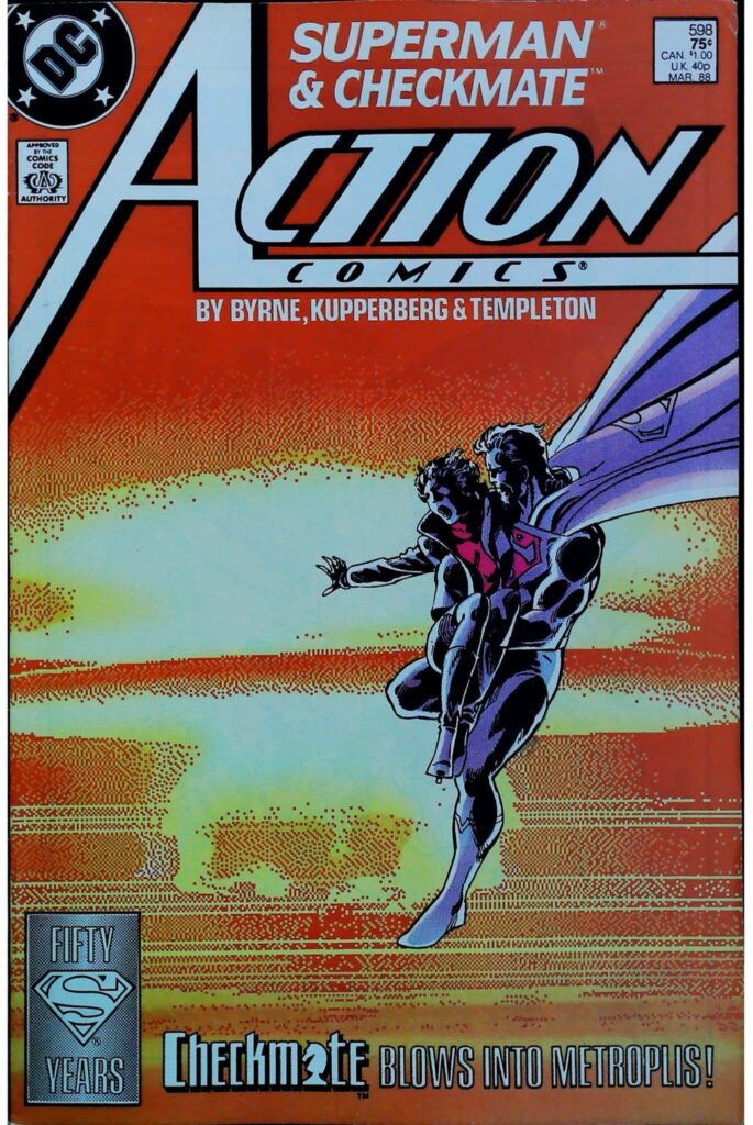 Action Comics #598, exemplaire FN/VF 7.0, recto
