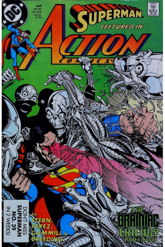 Action Comics #648, exemplaire FN/VF 7.0, recto