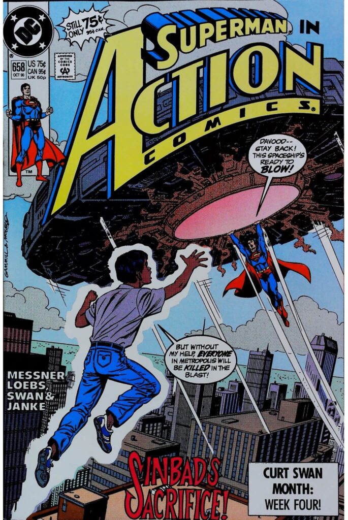 Action Comics #658, vue de l'exemplaire