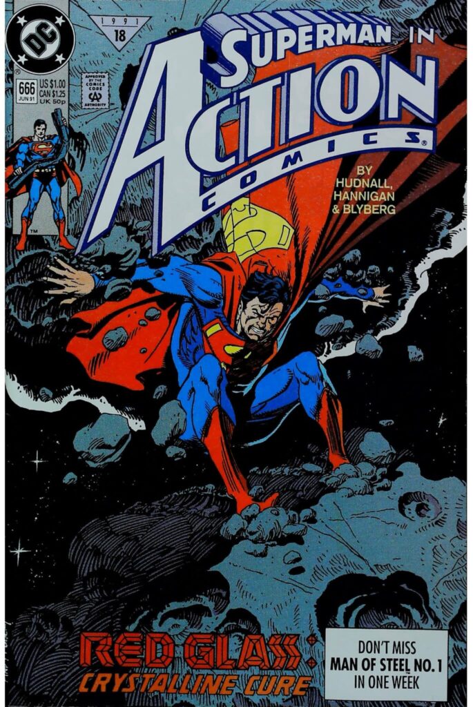 Action Comics #666, vue de l'exemplaire