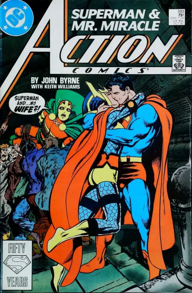 Action Comics #593, vue de l'exemplaire