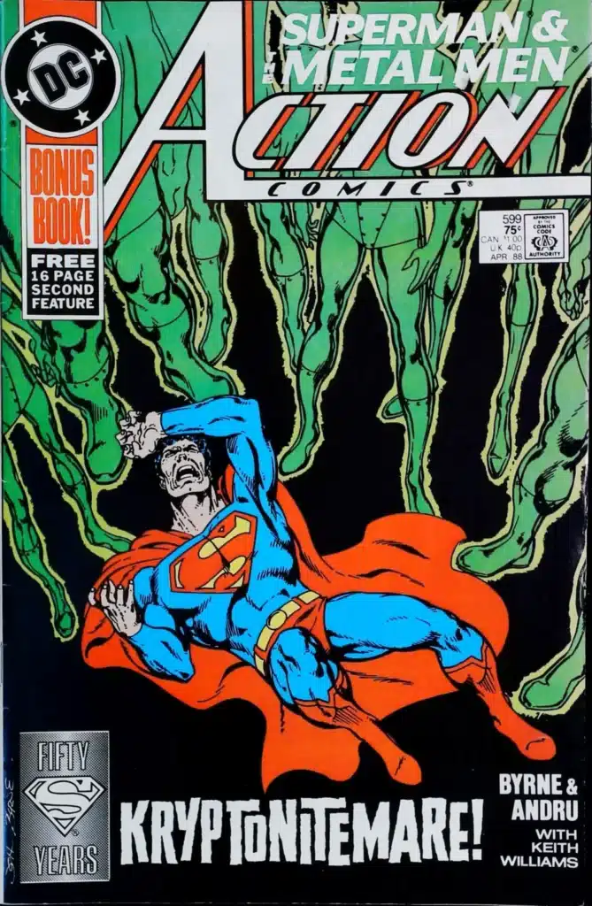 Action Comics #599, exemplaire FN 6.0, recto
