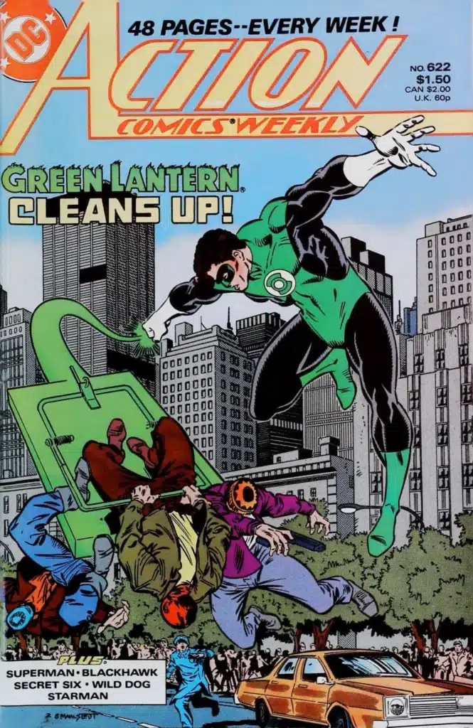 Action Comics Weekly #622, vue de l'exemplaire