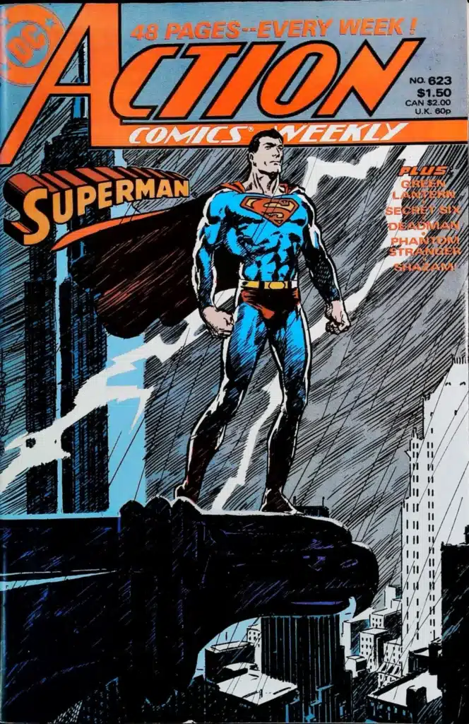 Action Comics Weekly #623, vue de l'exemplaire