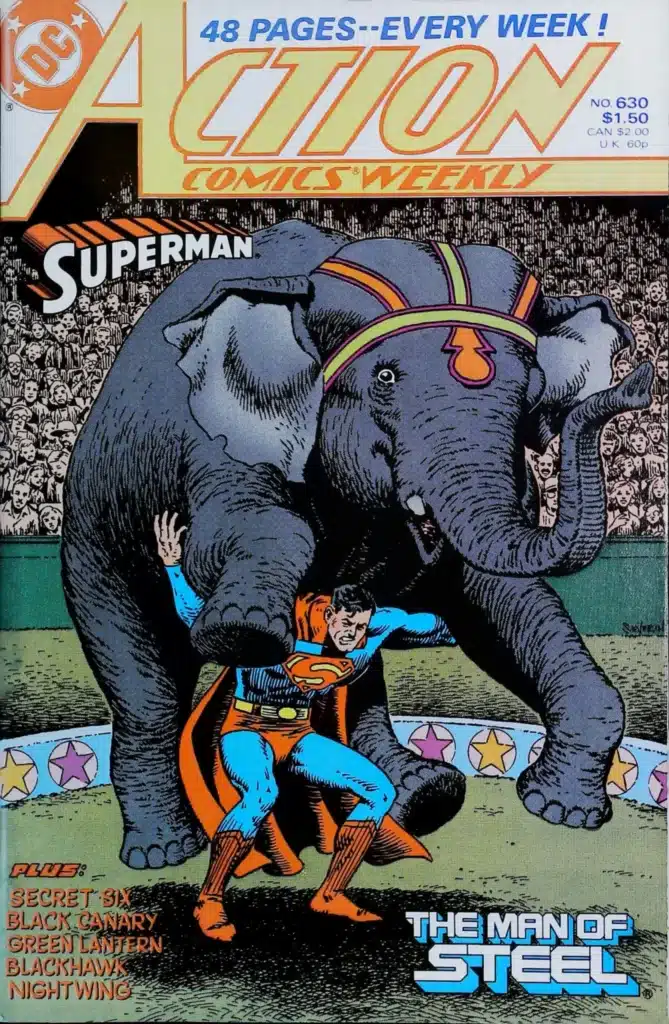 Action Comics Weekly #630, vue de l'exemplaire