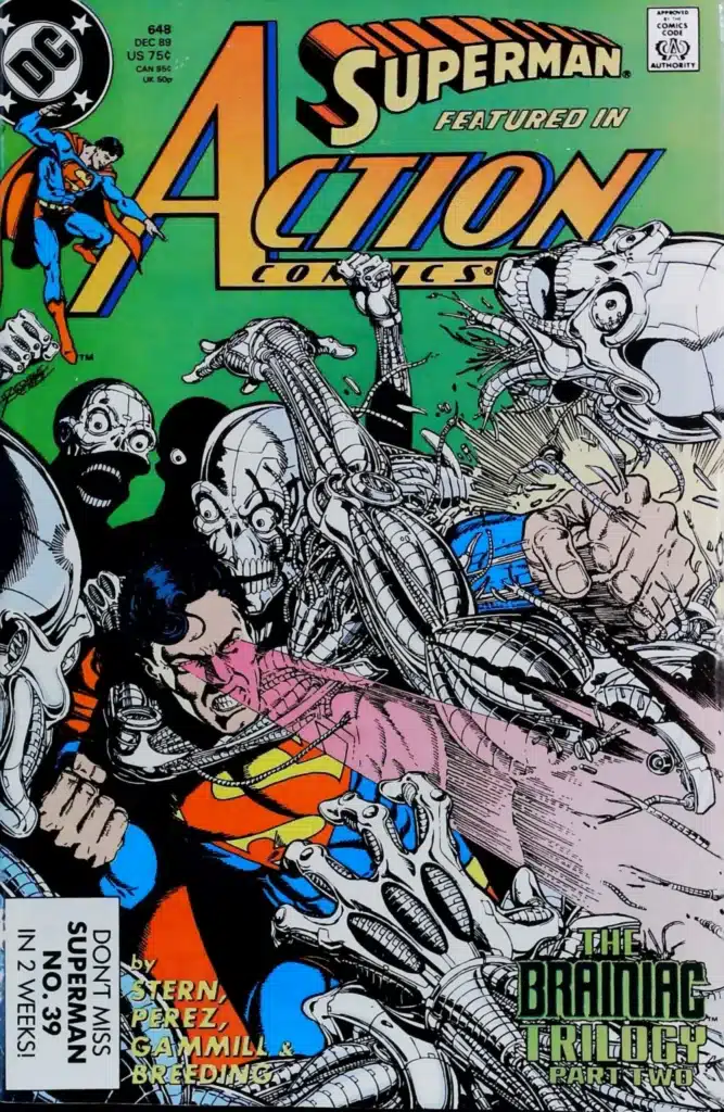 Action Comics #648, exemplaire VF 8.0, recto