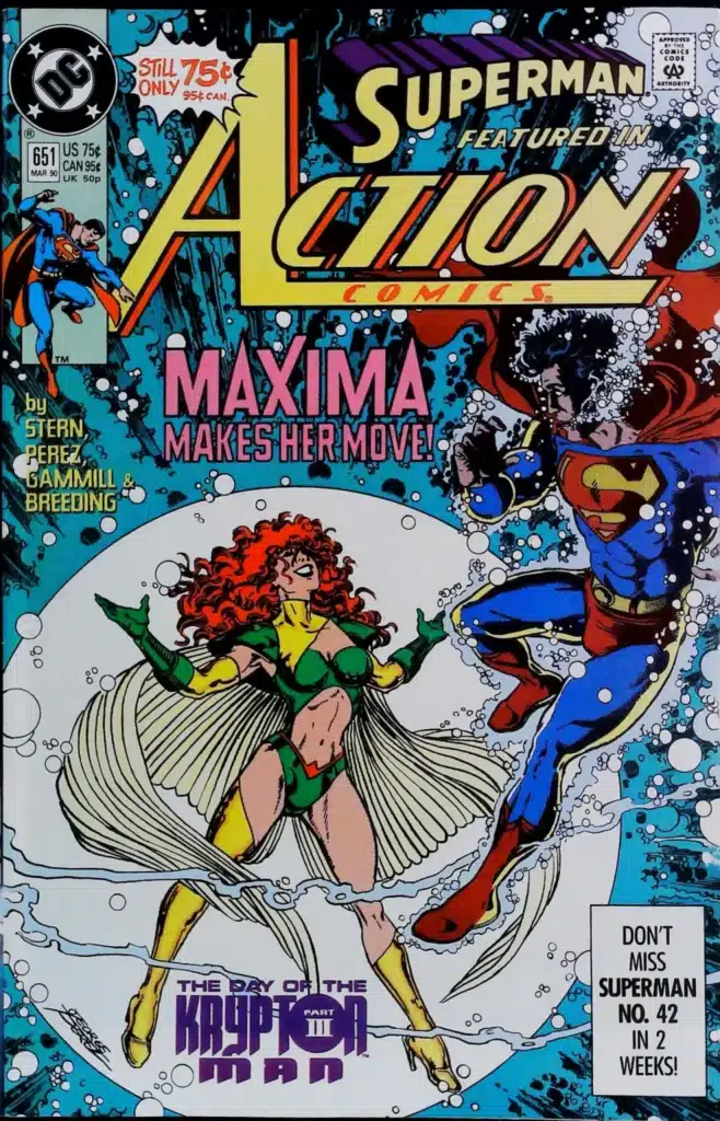 Action Comics #651, exemplaire VF 8.0, recto