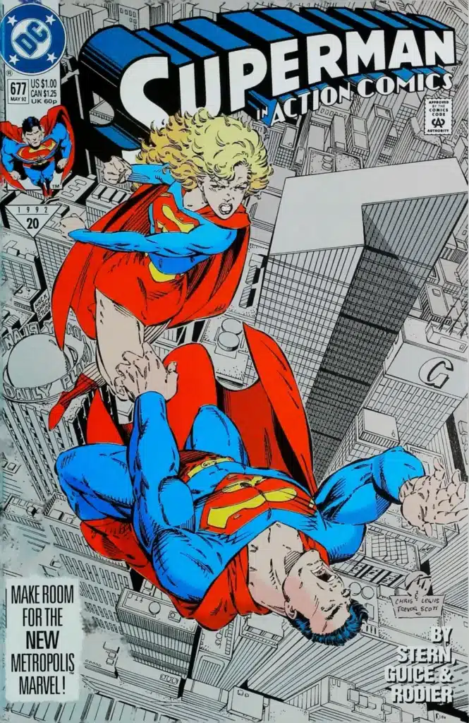 Action Comics #677, vue de l'exemplaire