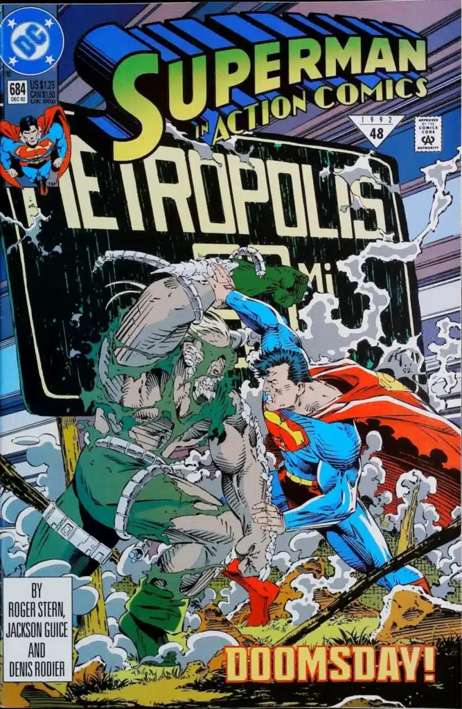 Action Comics #684, vue de l'exemplaire
