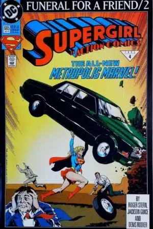 Couverture de ACTION COMICS (1938) #685 - par Jackson Butch Guice - lecubeacomics.com