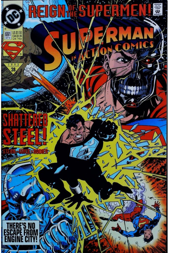 Action Comics #691, exemplaire VF/NM 9.0, recto