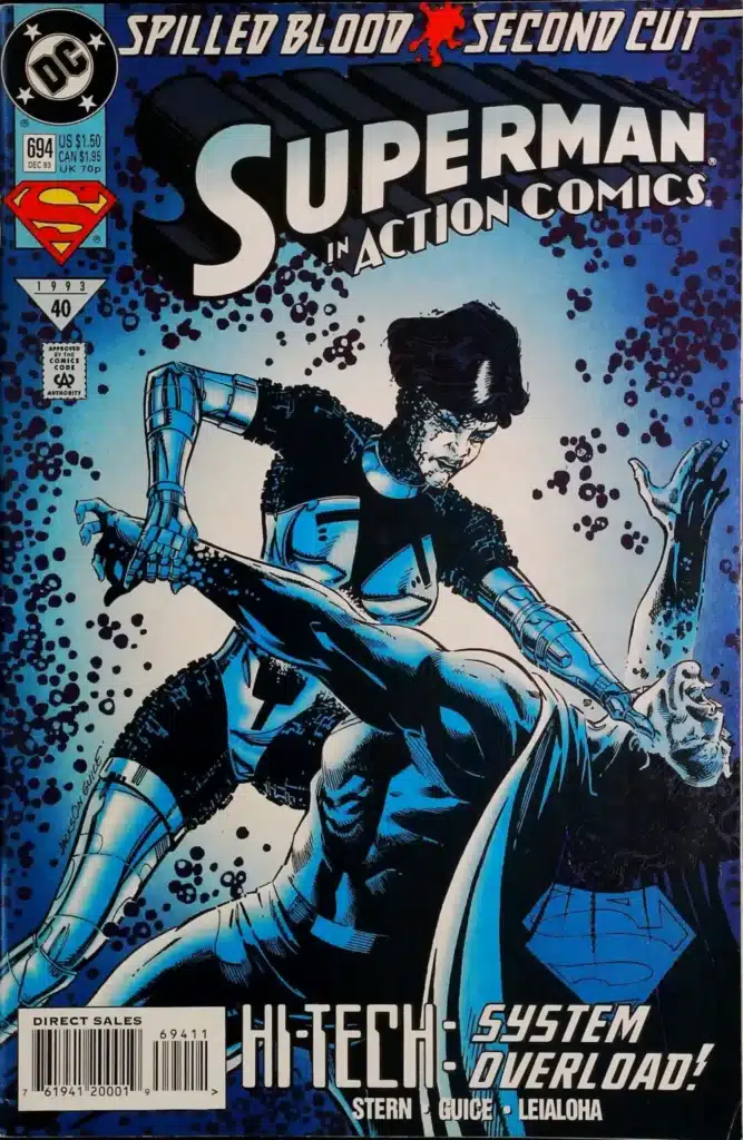 Action Comics #694, vue de l'exemplaire
