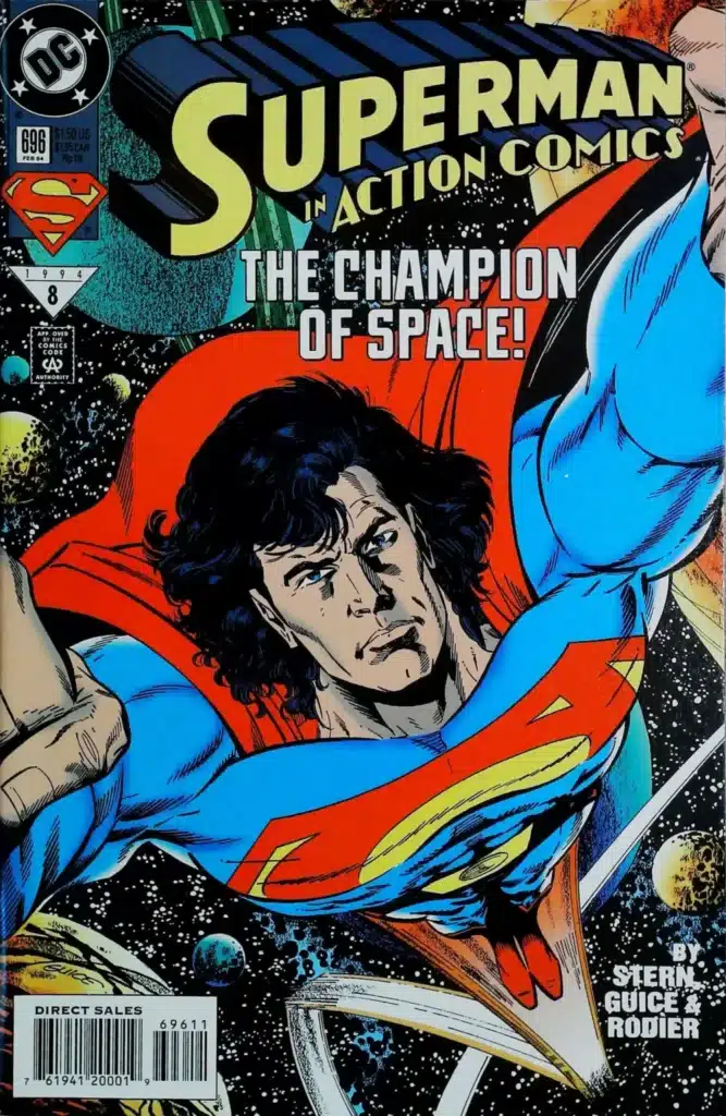 Action Comics #696, vue de l'exemplaire