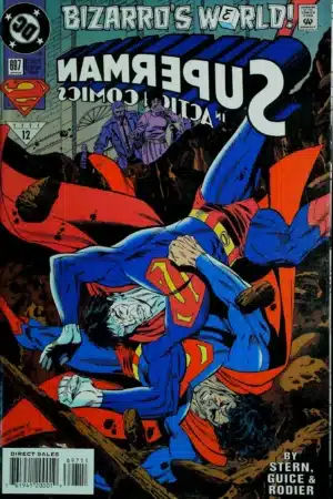 Couverture de ACTION COMICS (1938) #697 - par Jackson Butch Guice - lecubeacomics.com