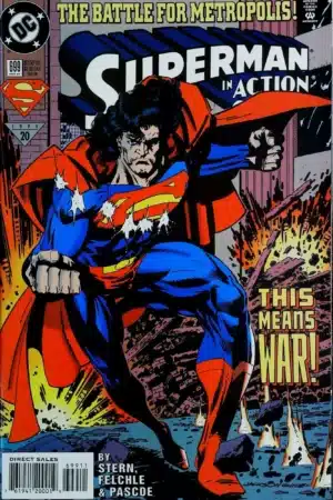 Couverture de ACTION COMICS (1938) #699 - par Jackson Butch Guice - lecubeacomics.com