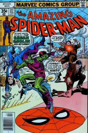 Couverture de AMAZING SPIDER-MAN (1963) #177 - par Joe Sinnott - lecubeacomics.com