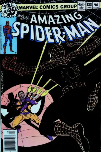 AMAZING SPIDER-MAN (1963) #188 - Marvel - lecubeacomics.com Couverture de AMAZING SPIDER-MAN (1963) #188 - par Dave Cockrum - lecubeacomics.com