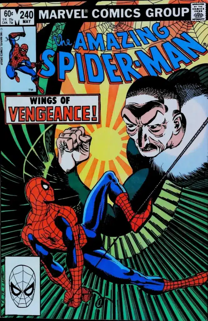 Amazing Spider-Man #240, vue de l'exemplaire