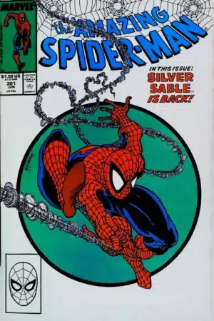 Couverture de AMAZING SPIDER-MAN (1963) #301 - par Todd McFarlane - lecubeacomics.com
