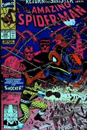 Couverture de AMAZING SPIDER-MAN (1963) #335 - par Erik Larsen - lecubeacomics.com