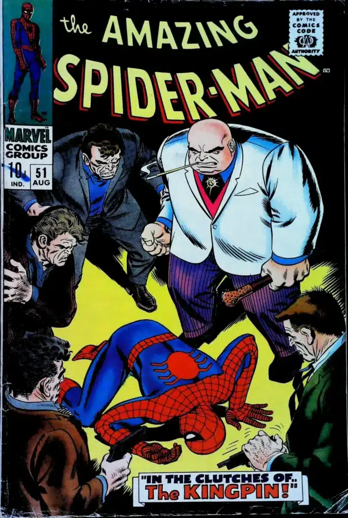 Amazing Spider-Man #51, vue de l'exemplaire