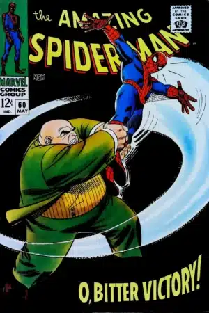 Couverture de AMAZING SPIDER-MAN (1963) #60 - par John Romita - lecubeacomics.com