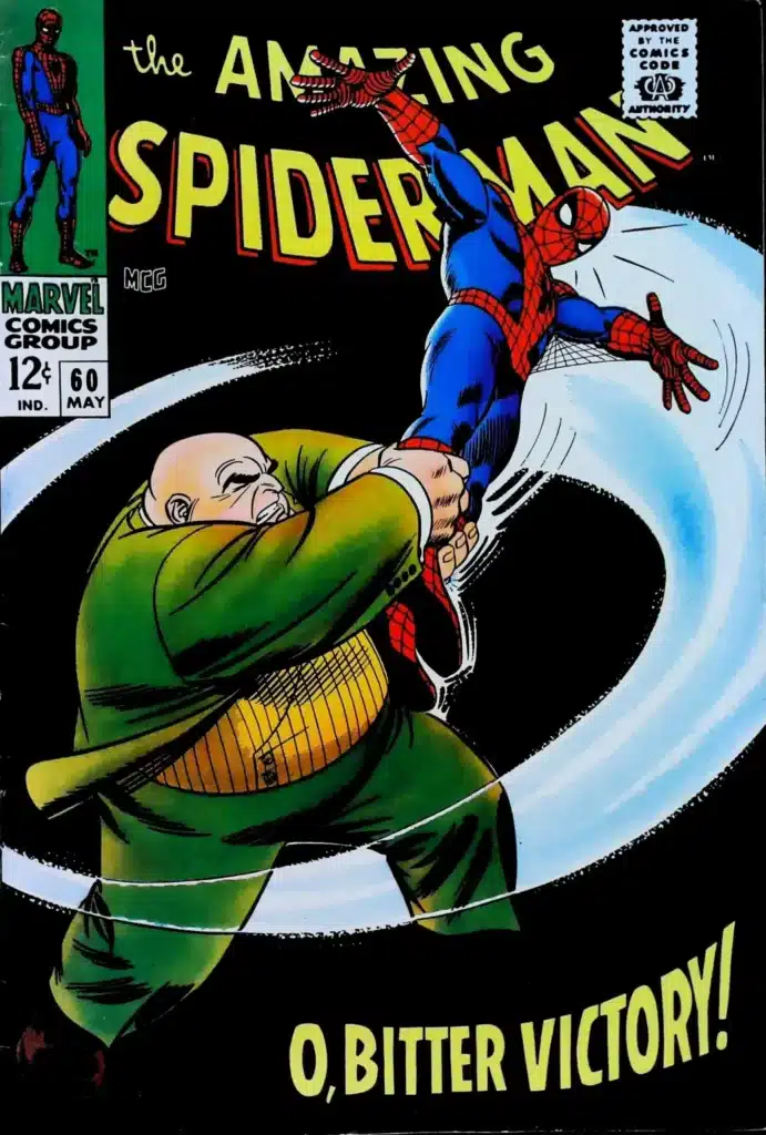 Amazing Spider-Man #60, vue de l'exemplaire