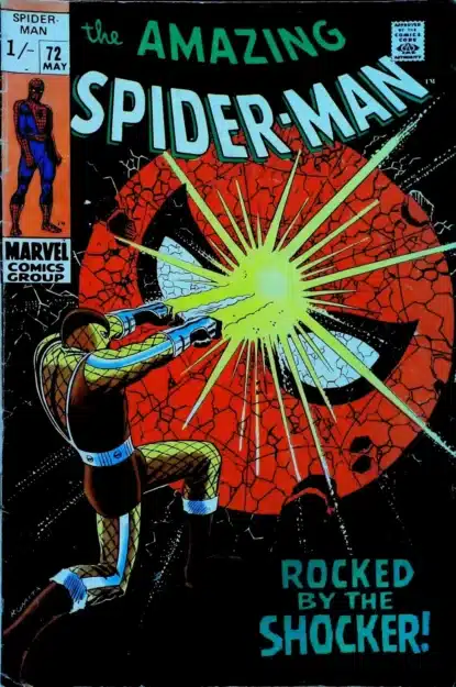 AMAZING SPIDER-MAN (1963) #72 - Marvel - lecubeacomics.com Couverture de AMAZING SPIDER-MAN (1963) #72 - par John Romita - lecubeacomics.com