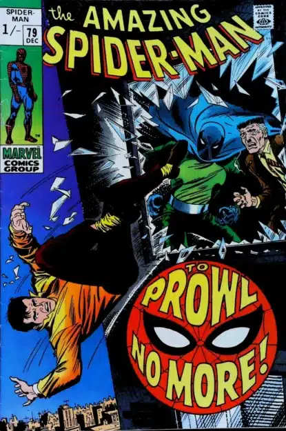 AMAZING SPIDER-MAN (1963) #79 - Marvel - lecubeacomics.com Couverture de AMAZING SPIDER-MAN (1963) #79 - par John Romita - lecubeacomics.com