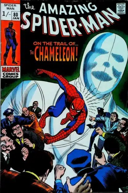 Couverture de AMAZING SPIDER-MAN (1963) #80 - par John Romita - lecubeacomics.com