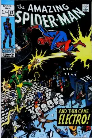 Couverture de AMAZING SPIDER-MAN (1963) #82 - par Marie Severin - lecubeacomics.com