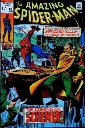 Couverture de AMAZING SPIDER-MAN (1963) #83 - par John Romita - lecubeacomics.com