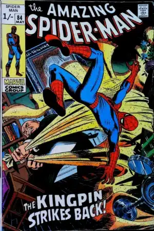 Couverture de AMAZING SPIDER-MAN (1963) #84 - par John Romita - lecubeacomics.com