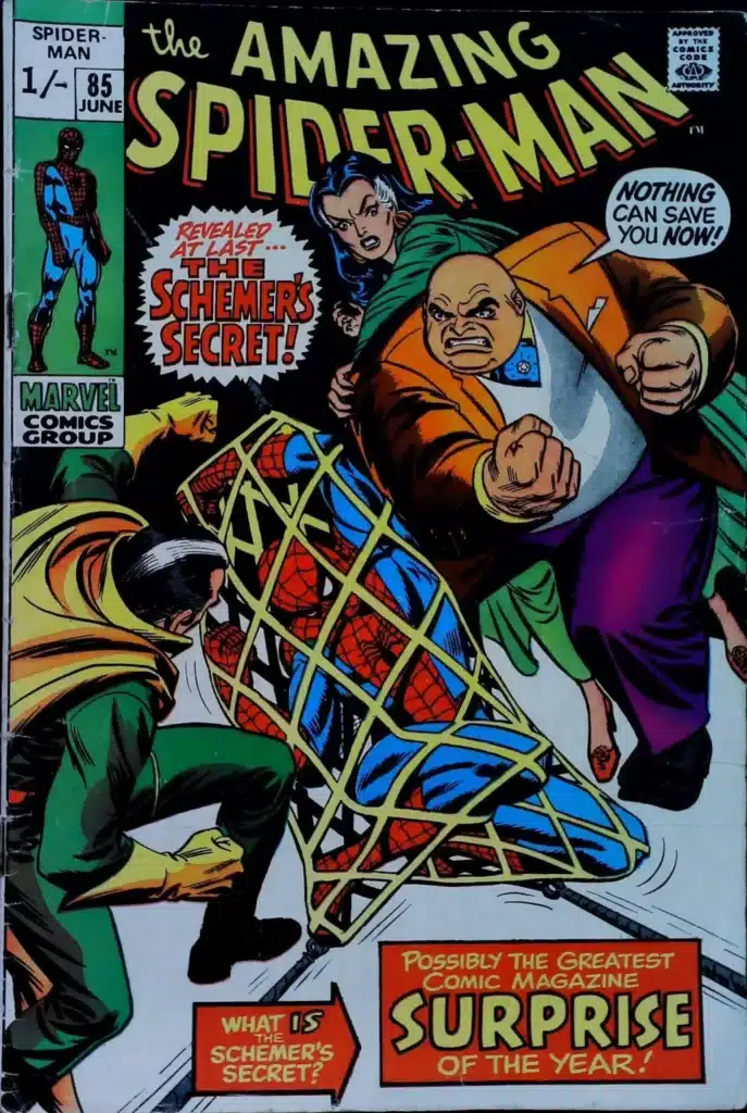 Amazing Spider-Man #85, vue de l'exemplaire