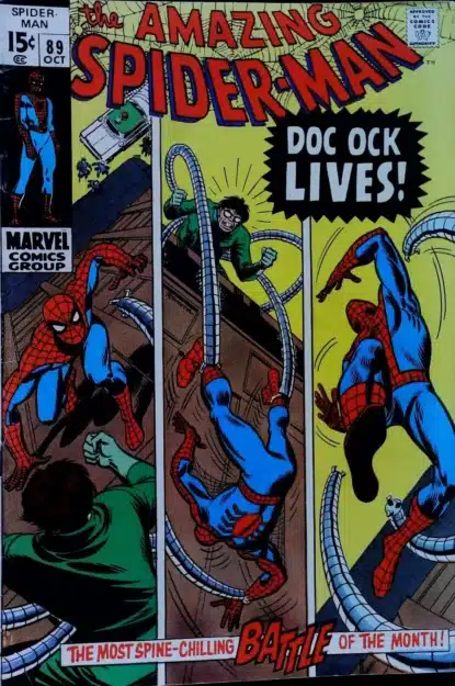 AMAZING SPIDER-MAN (1963) #89 - Marvel - lecubeacomics.com Couverture de AMAZING SPIDER-MAN (1963) #89 - par John Romita - lecubeacomics.com