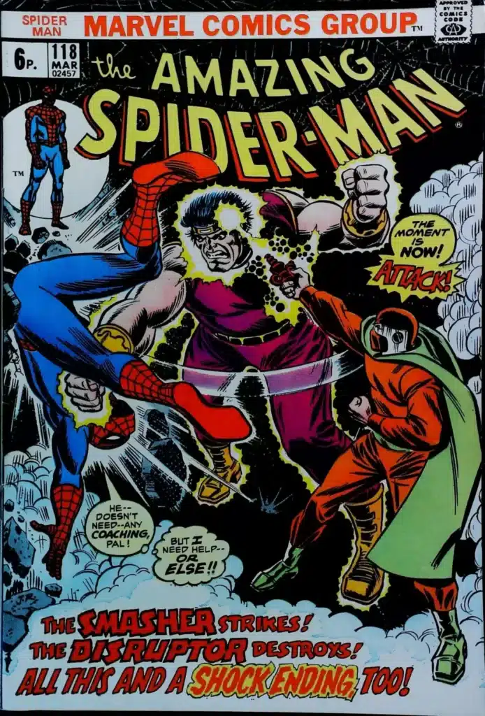 Amazing Spider-Man #118, vue de l'exemplaire
